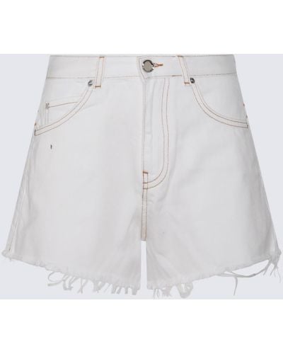 Pinko Cotton Shorts - White