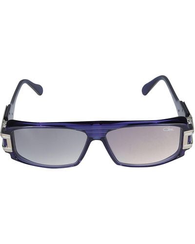 Cazal Rectangle Frame Sunglasses - Blue