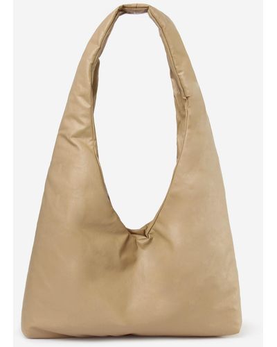 Kassl Anchor Shoulder Medium Oil Bag - Natural