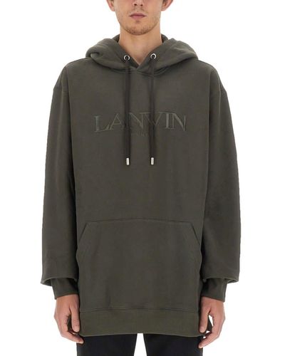Lanvin Oversized Sweatshirt - Grey