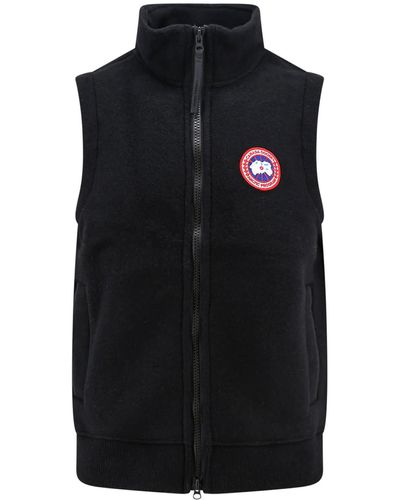 Canada Goose Marsey - Sleeveless Fleece Jacket - Black