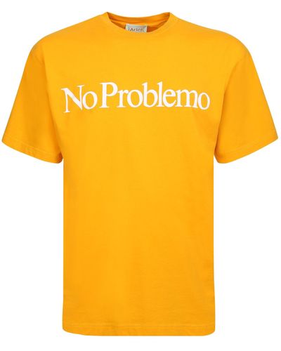 Aries No Problemo T-Shirt - Yellow