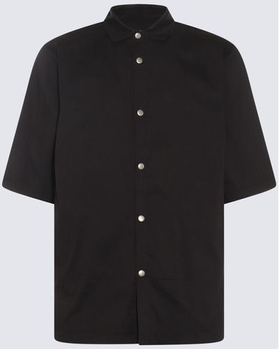Thom Krom Cotton Shirt - Black