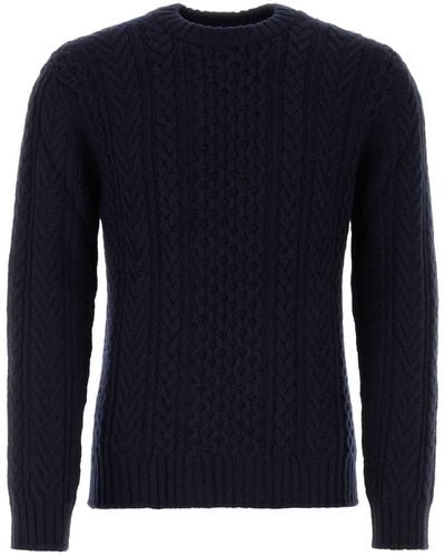 Johnstons of Elgin Cashmere Sweater - Blue