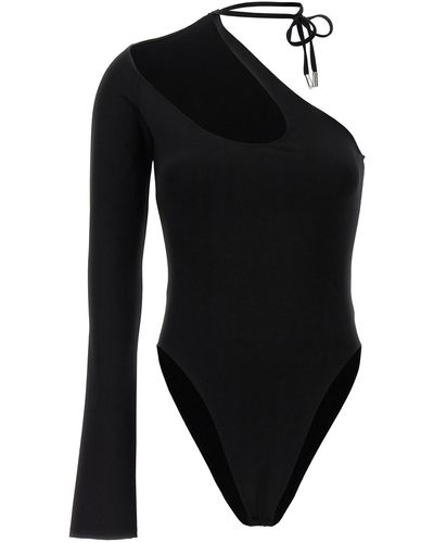 David Koma Asymmetrical Body Underwear, Body - Black