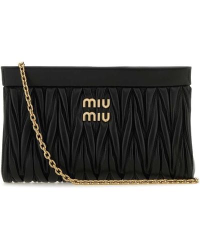Miu Miu Shoulder Bags - Black