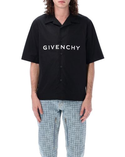 Givenchy Ss Boxy Fit Shirt - Black