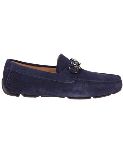 Ferragamo Parigi Blue Shoes for Men Up to 55 off Lyst