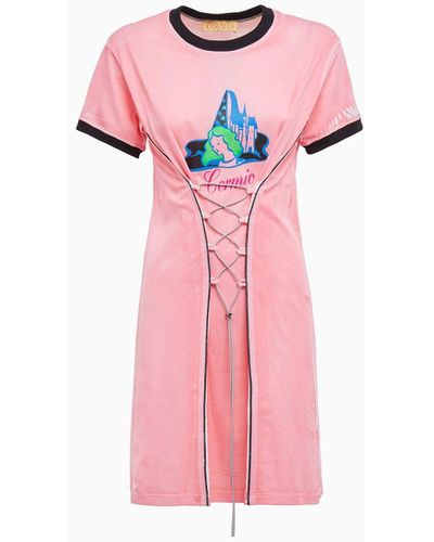 Cormio Corset Dress - Pink