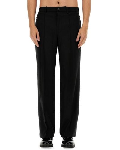 Helmut Lang Relaxed Fit Trousers - Black