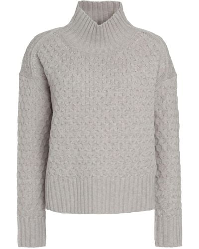 Max Mara Studio Valdese Wool And Cashmere Sweater - Gray