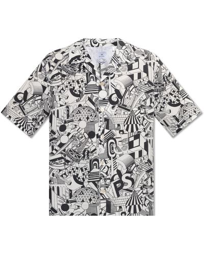PS by Paul Smith Ps Paul Smith Shirt With Short Sleeves - Multicolor