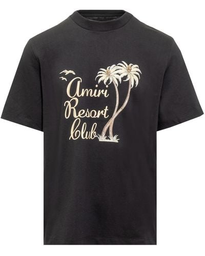 Amiri Resort Club T-Shirt - Black