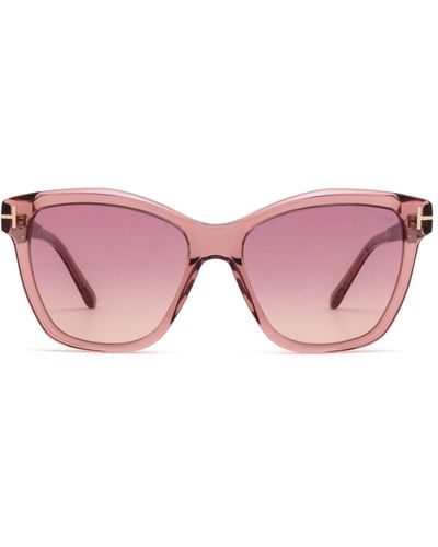 Tom Ford Ft1087 Shiny Sunglasses - Pink