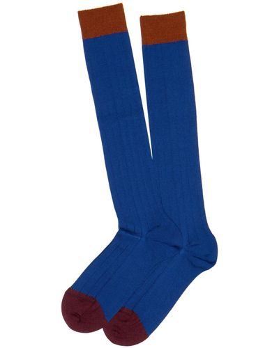 Altea Long Sock - Blue