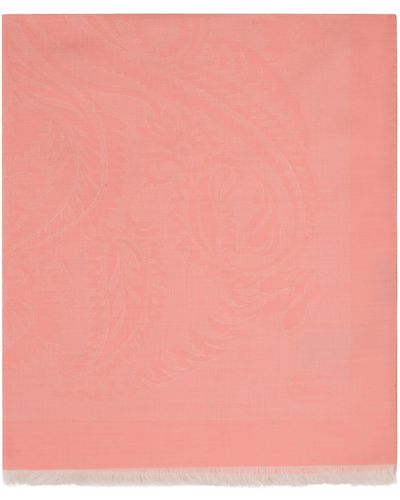 Etro Jacquard Scarf - Pink