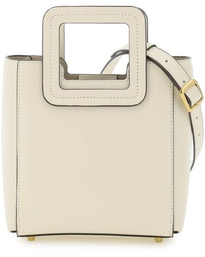 STAUD 'mini Shirley' Handbag - Natural