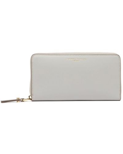 Gianni Chiarini Wallets Wallet In Smooth Cowhide Leather - White