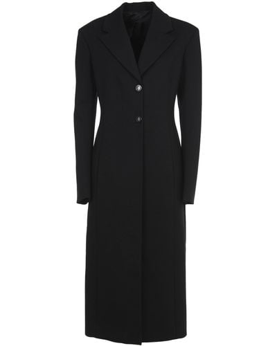 The Attico Milla Tailored Coat - Black