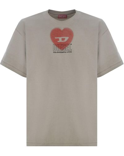 DIESEL T-Shirts And Polos - Gray