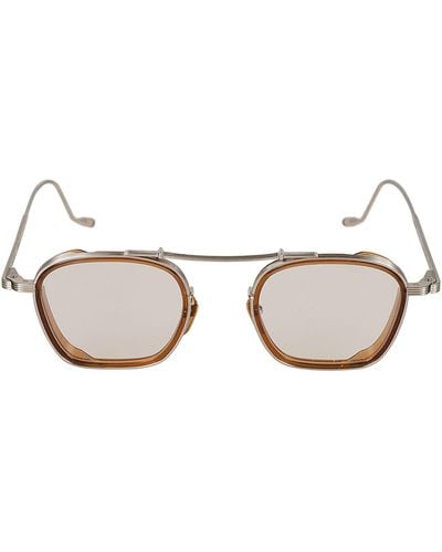 Jacques Marie Mage Baudelaire 2 Frame Glasses - Metallic