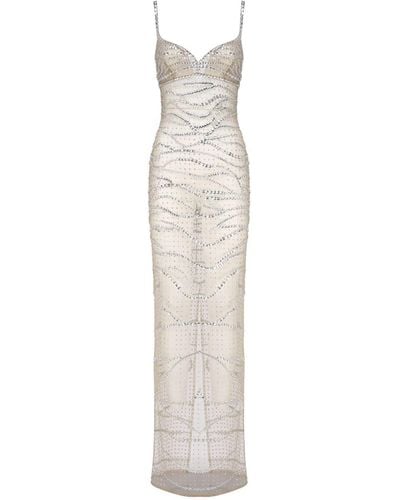 retroféte Jewel Dress - White