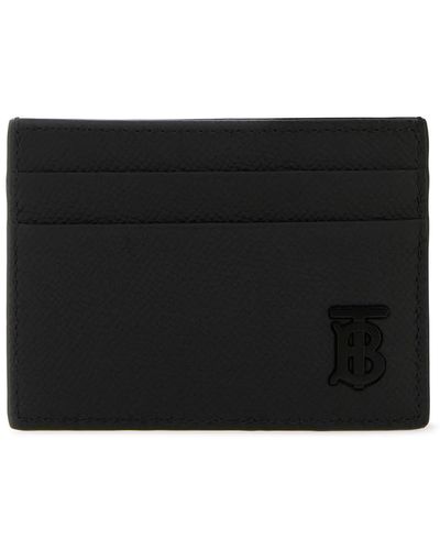 Burberry Tb Leather Card Holder - ShopStyle