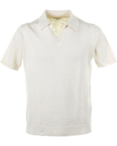 Seventy Short-Sleeved Polo Shirt - White