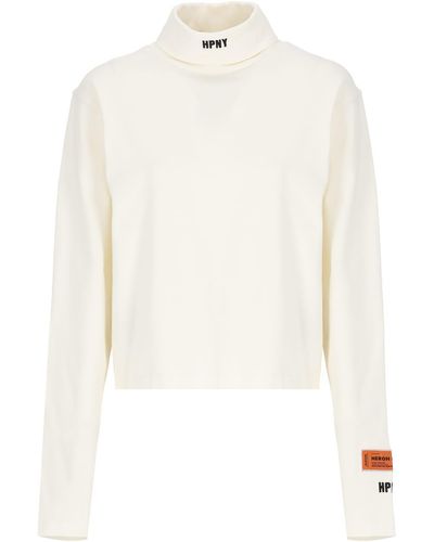 Heron Preston Sweater With Logo Hpny - White