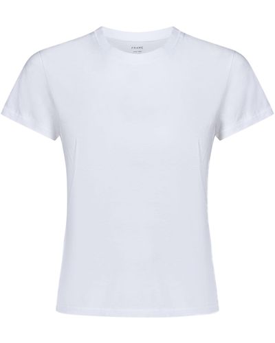 FRAME Baby Tee T-Shirt - White