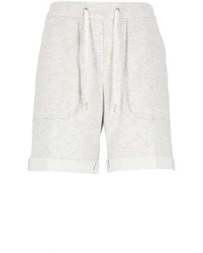 Peserico Cotton Shorts - White