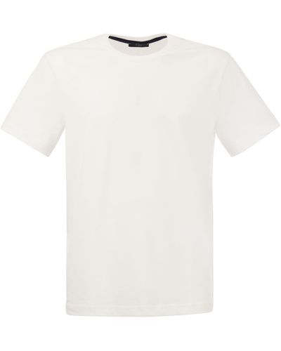 Fay Cotton T-Shirt - White