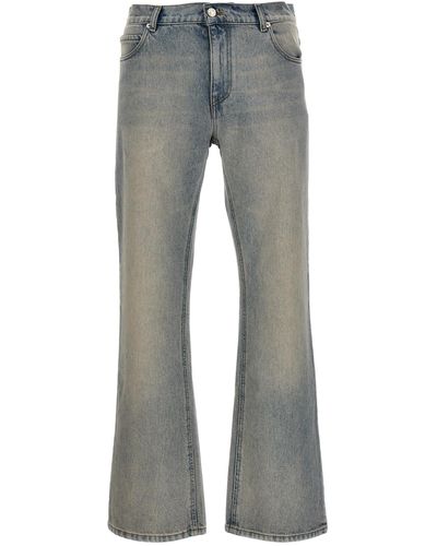 Courreges '70'S Bootcut' Jeans - Gray