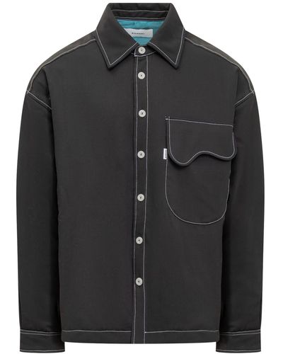 Bonsai Over Shirt - Black