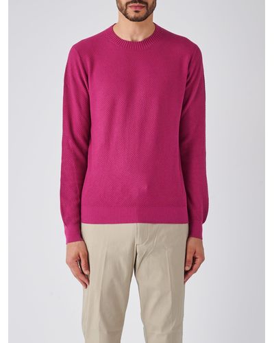 Gran Sasso Paricollo M/L Sweater - Pink