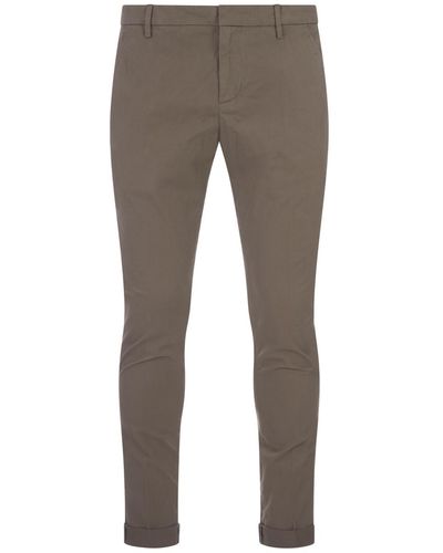 Dondup Gaubert Slim Trousers - Grey