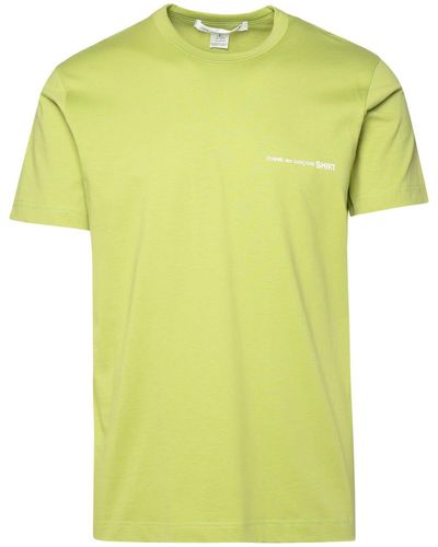 Comme des Garçons Cotton T-Shirt - Yellow