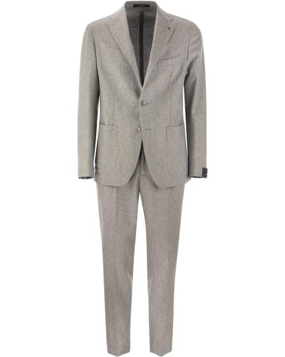 Tagliatore Wool Suit - Grey