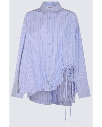 The Attico Light Cotton Shirt - Blue