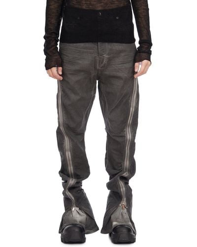 Rick Owens High-waist Denim Jeans - Black