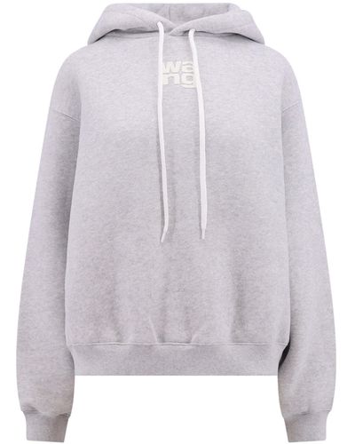T By Alexander Wang Essential Sweatshirt - Grey