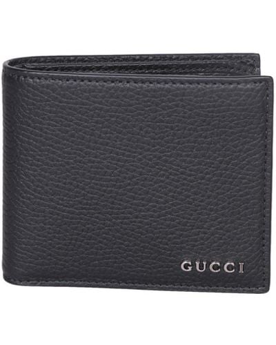Gucci Piuma Bi-Fold Wallet - Blue