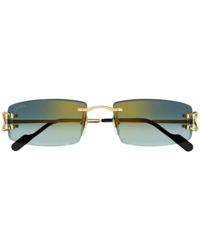 Cartier Ct0465S 003 Glasses - Green