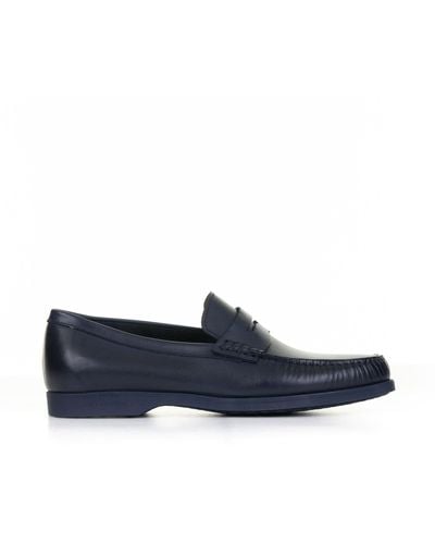 Fratelli Rossetti Leather Loafer - Blue