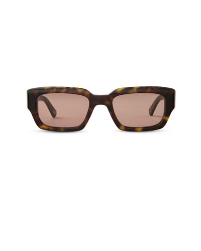 Mr. Leight Maverick S Hickory Tortoise-Antique Sunglasses - Multicolor