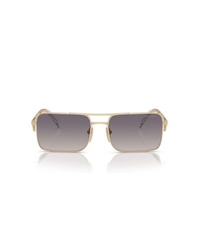 Prada Pr A52S Pale Sunglasses - White