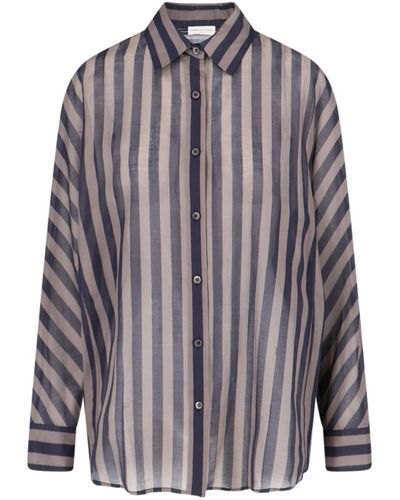 Dries Van Noten Striped Shirt - Gray