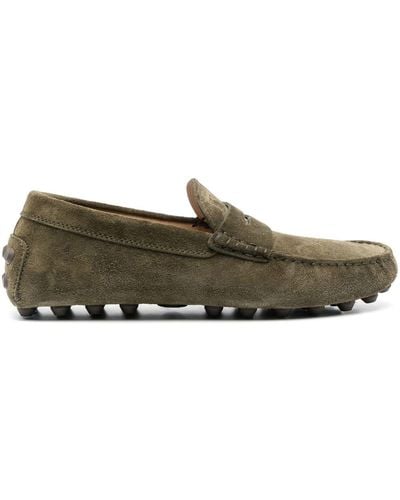 Tod's Green Gommino Bubble Driving Shoes