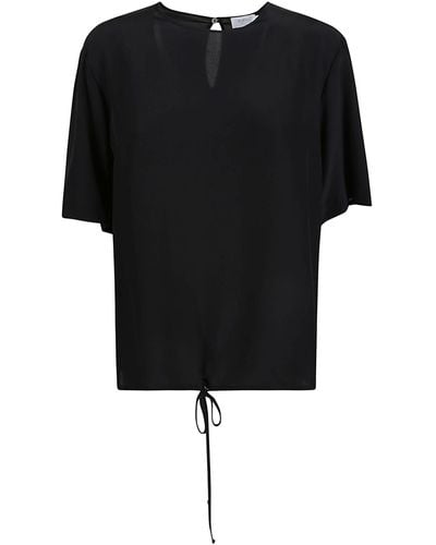 Barba Napoli W/Neck Shirt - Black
