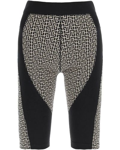 IetpShops Morocco - Leggings with logo Collection Balmain - Collection  BALMAIN SHORTS WITH LOGO